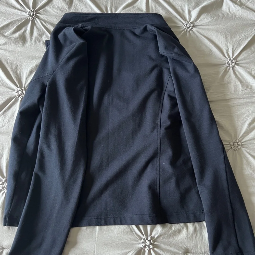 Tommy Hilfiger Navy Military Style Band Jacket/Blazer - Picture 6 of 6